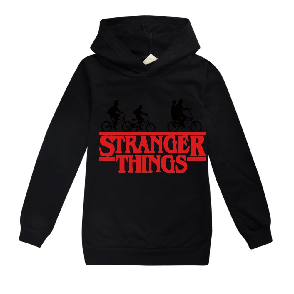 Stranger Things  Casual Sweatshirt  Spring Autumn Hoodie for Kids