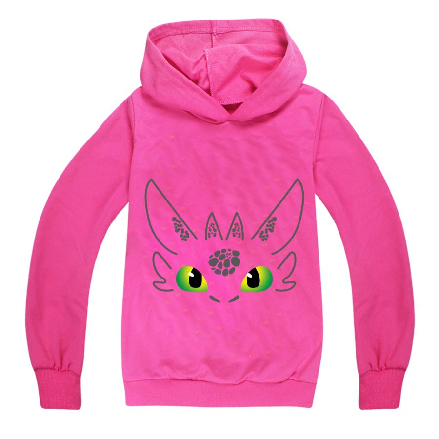 How to Train Your Dragon Casual Sweatshirt  Spring Autumn Hoodie for Kids