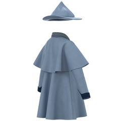 Fleur Delacour Cosplay Costume Beauxbatons School Uniform Suit for Kids Girls