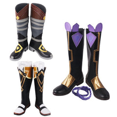 Genshin Impact Razor Xiao Bennett Cosplay Shoes Boots Customized