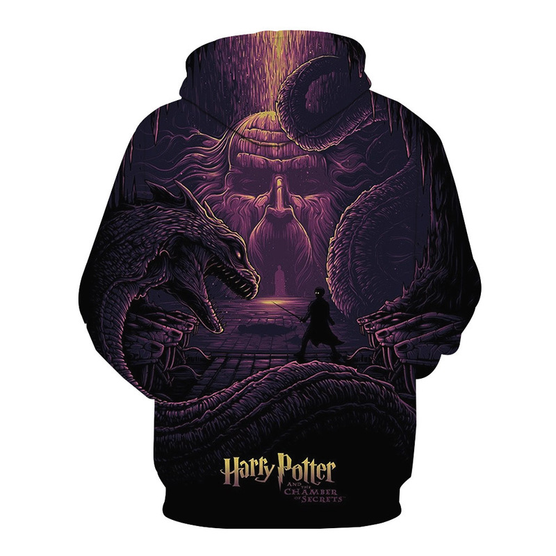 Harry Potter Hogwarts New Fashion Casual Hoodie Sweater Unisex Sweatshirt Coat