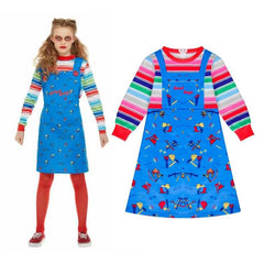 Tom Holland Child's Play Cosplay Costume Boys Girls Bodysuit Halloween Fancy Jumpsuits