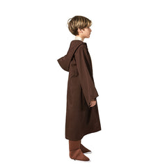 Star Wars Jedi Knight Cosplay Costume Boys Girls Kids Halloween Fancy Top Pants Cloak Set