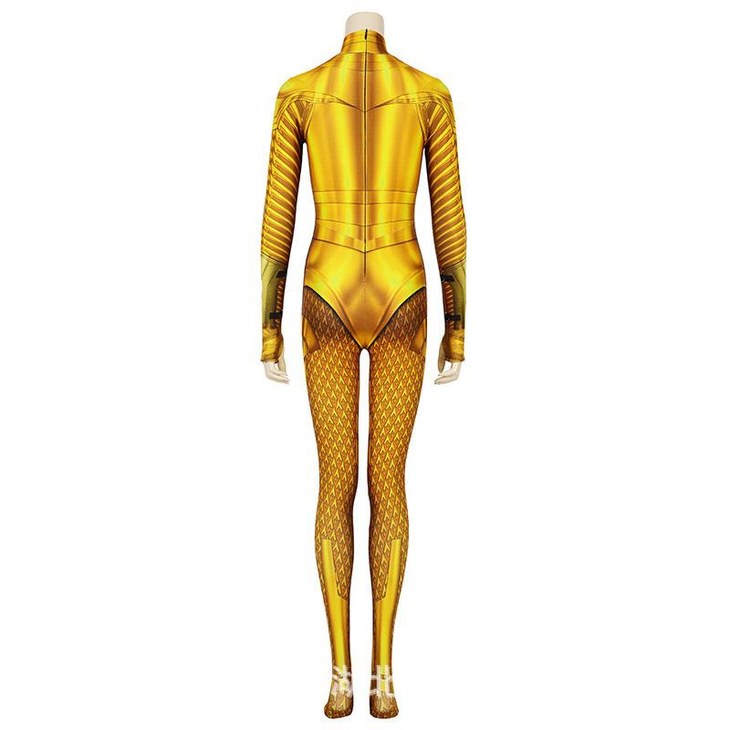 Wonder Woman Diana Golden Eagle Armor Cosplay Costume Halloween Fancy Jumpsuits Bodysuit