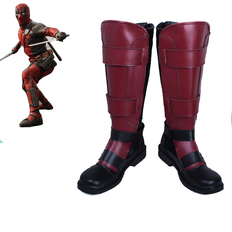 Deadpool Wade Winston Wilson #4 Cosplay Shoes Boots Customized