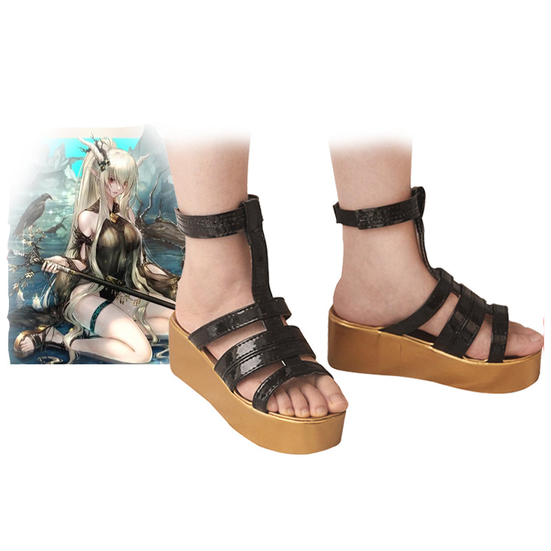 Arknights Shining Cosplay Shoes Boots Customized
