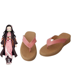 Nezuko Kamado Cosplay Shoes Boots Customized