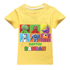 Garden of Banban Casual Sweatshirt Spring Autumn Short Sleeve T-Shirts for Kids