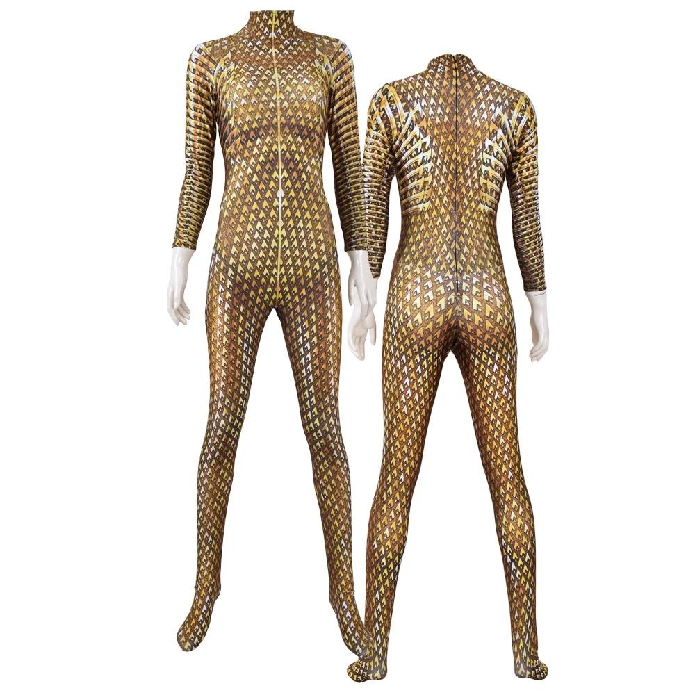 Wonder Woman Diana Golden Eagle Armor Cosplay Costume Halloween Fancy Jumpsuits Bodysuit