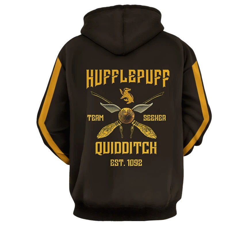 Harry Potter Ravenclaw Hufflepuff Cosplay Hoodie Sweater Hogwarts School Sweatshirt Coat Uniform