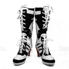 Suicide Squad Harley Quinn #4 Cosplay Shoes Boots Customized