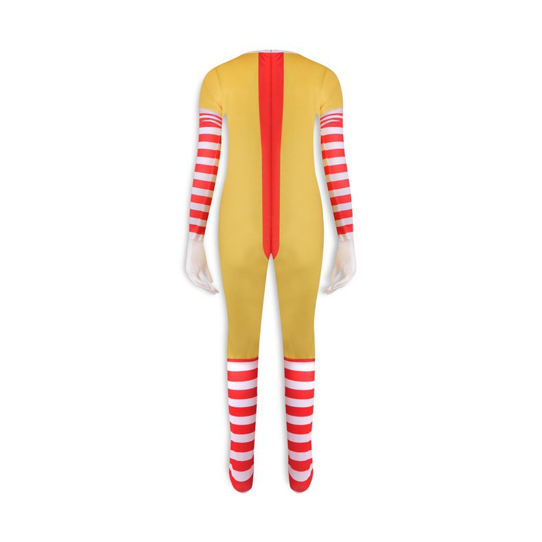 Stephen King's It Clown Cosplay Costume with Mask Boys Girls Bodysuit Halloween Fancy Jumpsuits