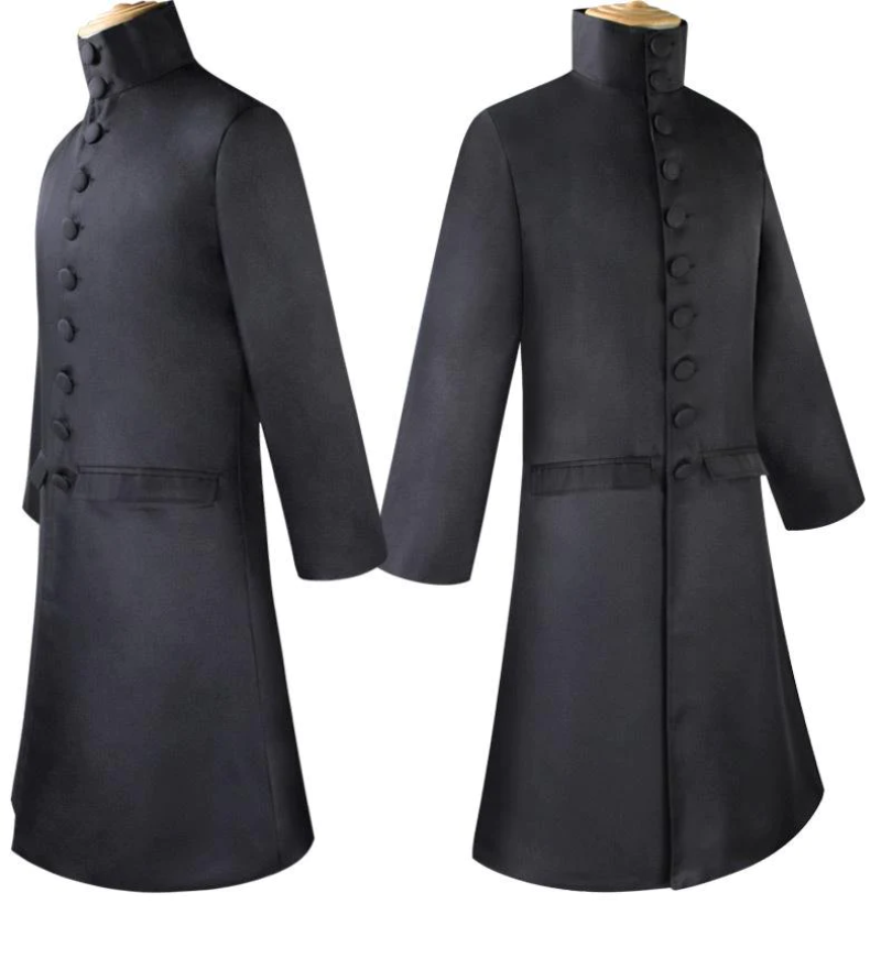 Hogwarts School Professor Severus Snape Cloak Uniform Harry Potter Halloween Cosplay Costume