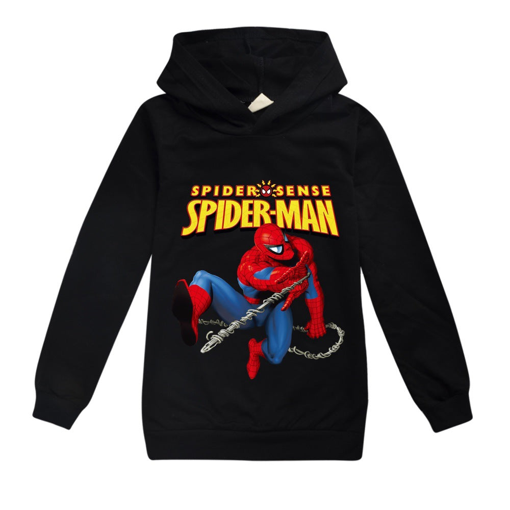 Spiderman Casual Sweatshirt  Spring Autumn Hoodie for Kids