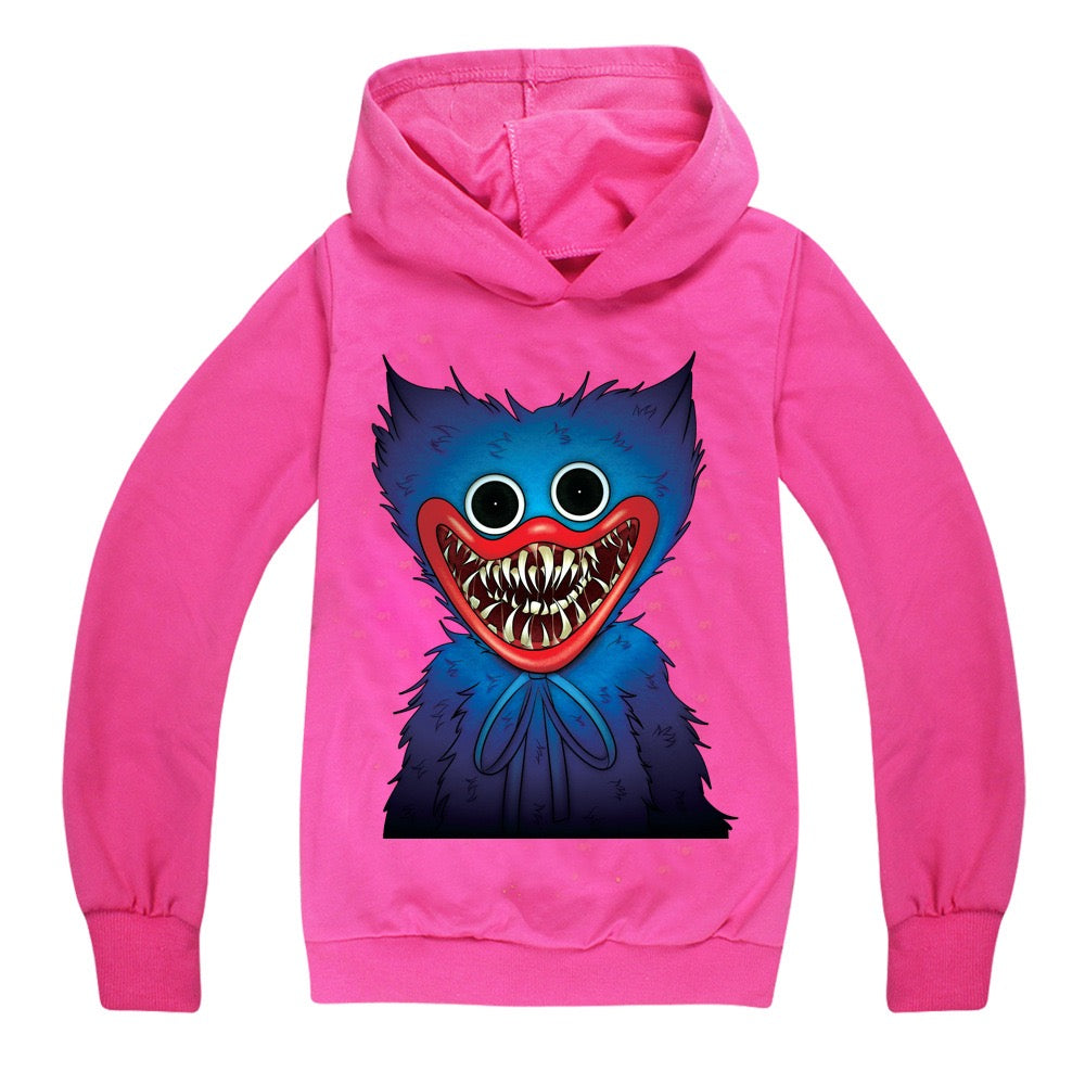 Poppy Playtime Hoodie Casual Sweatshirt  for Kids