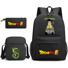 Dragon Ball Schoolbag Backpack Shoulder Bag Pencil Case set for Kids Students