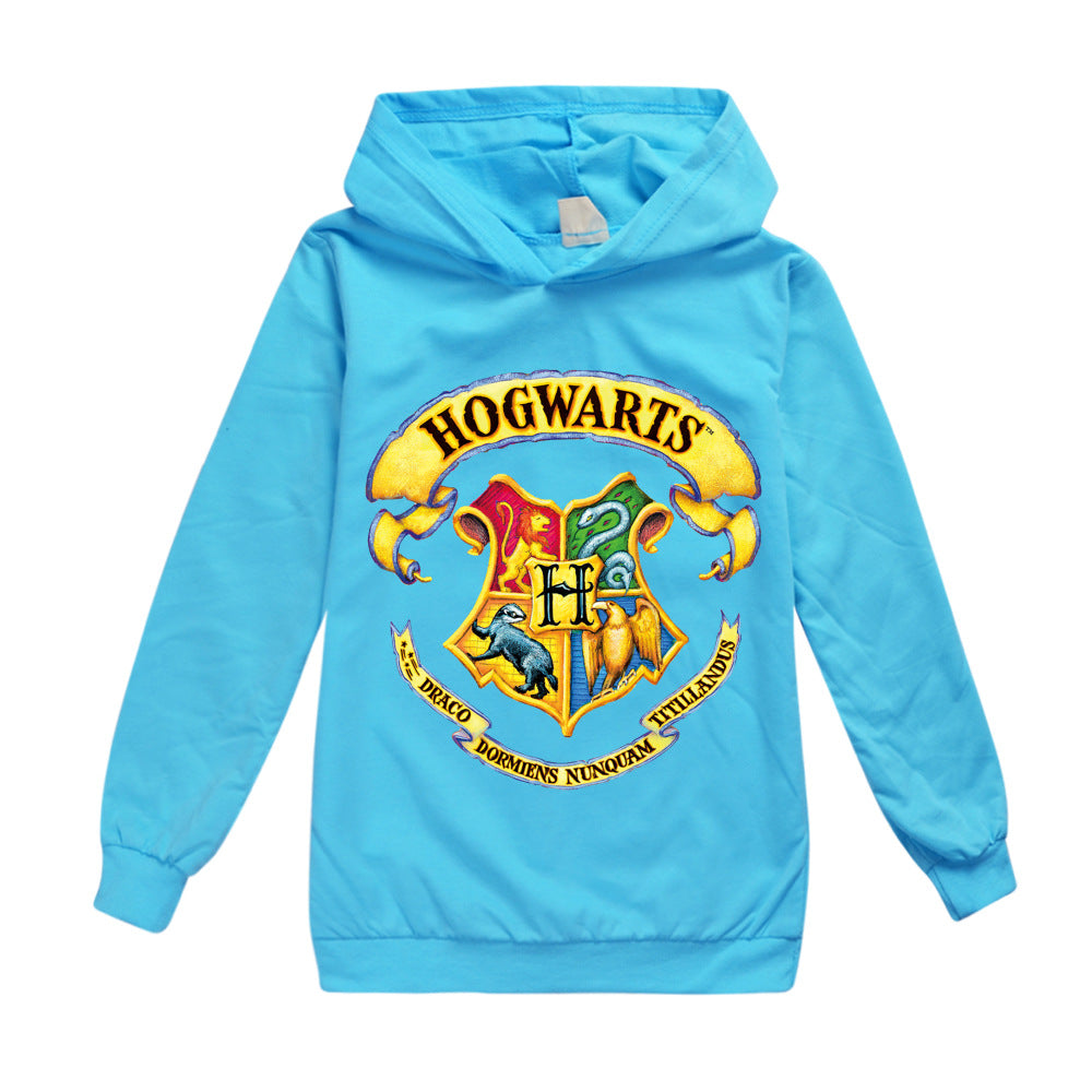 Hogwarts Casual Sweatshirt  Spring Autumn Hoodie for Kids