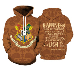Hogwarts New Fashion Cosplay Hoodie Sweater Unisex Sweatshirt Coat