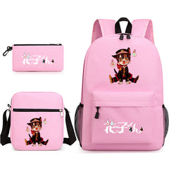 Hanako-Kun Jibaku Shounen Schoolbag Backpack Shoulder Bag Pencil Case set for Kids Students