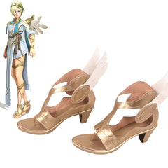 Overwatch Mercy Winged Victory Cosplay Shoes Boots Customized