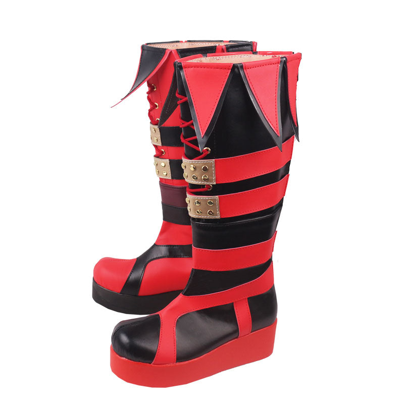Suicide Squad Harley Quinn #1 Cosplay Shoes Boots Customized