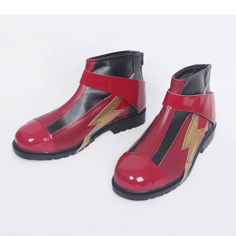 The Flash Barry Allen #3 Cosplay Shoes Boots Customized