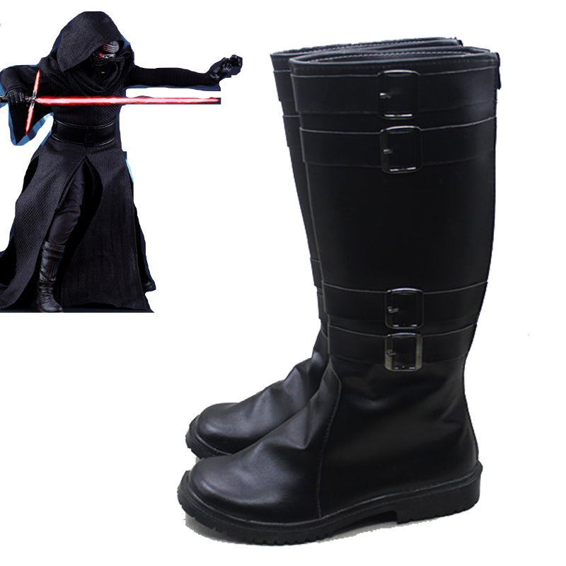 Star Wars Kylo Ren Force Awakens Cosplay Shoes Boots Customized