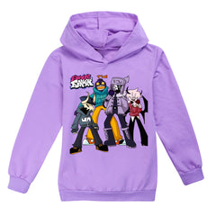 Friday Night Funkin Casual Sweatshirt  Spring Autumn Hoodie for Kids