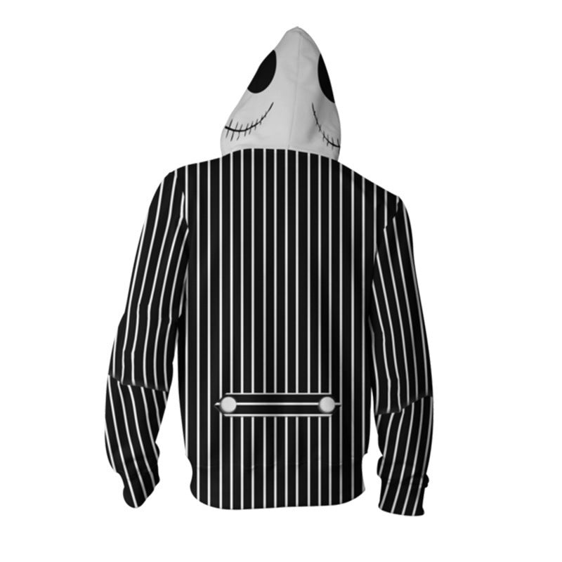 The Nightmare Before Christmas Men Women Casual Zipper Sweater Sweatshirt Jacket Coat