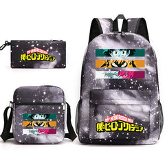 My Hero Academia Schoolbag Backpack Shoulder Bag Pencil Case set for Kids Students