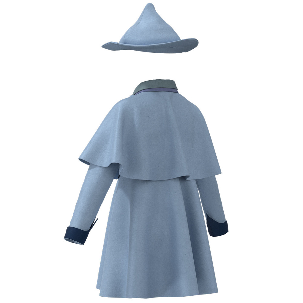 Fleur Delacour Cosplay Costume Beauxbatons School Uniform Suit for Kids Girls