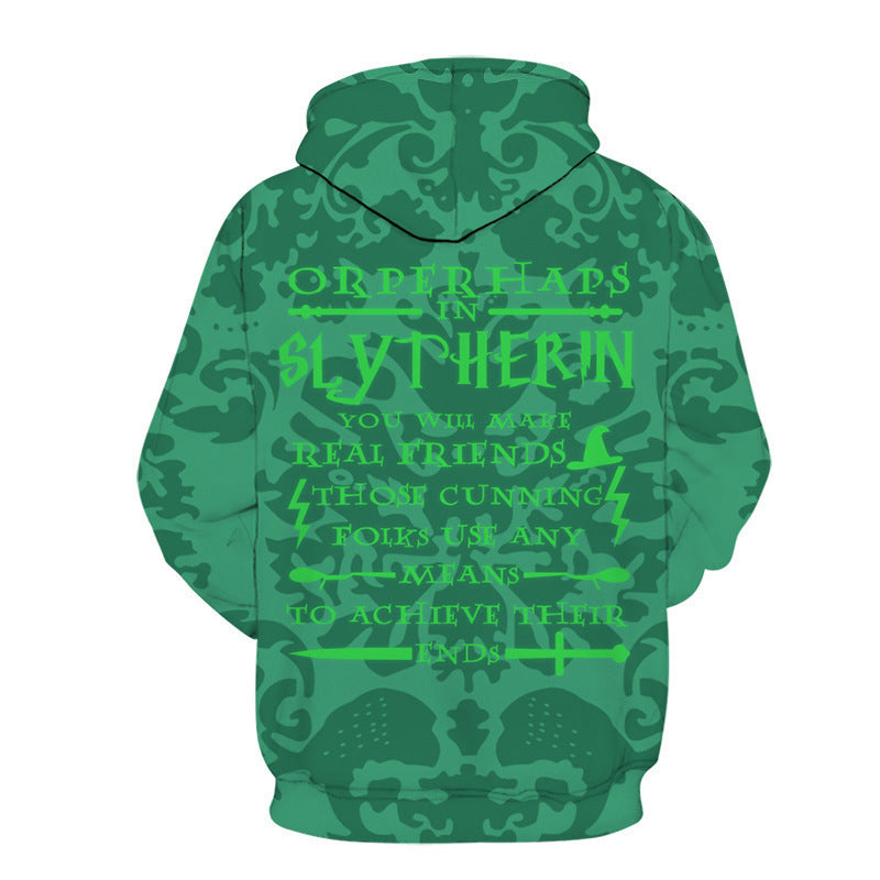 Hogwarts New Fashion Cosplay Hoodie Sweater Unisex Sweatshirt Coat