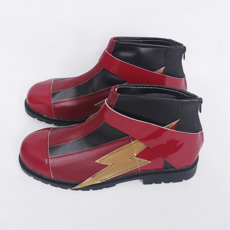 The Flash Barry Allen #3 Cosplay Shoes Boots Customized