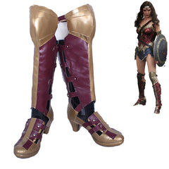 Wonder Woman Diana Prince #3 Cosplay Shoes Boots Customized