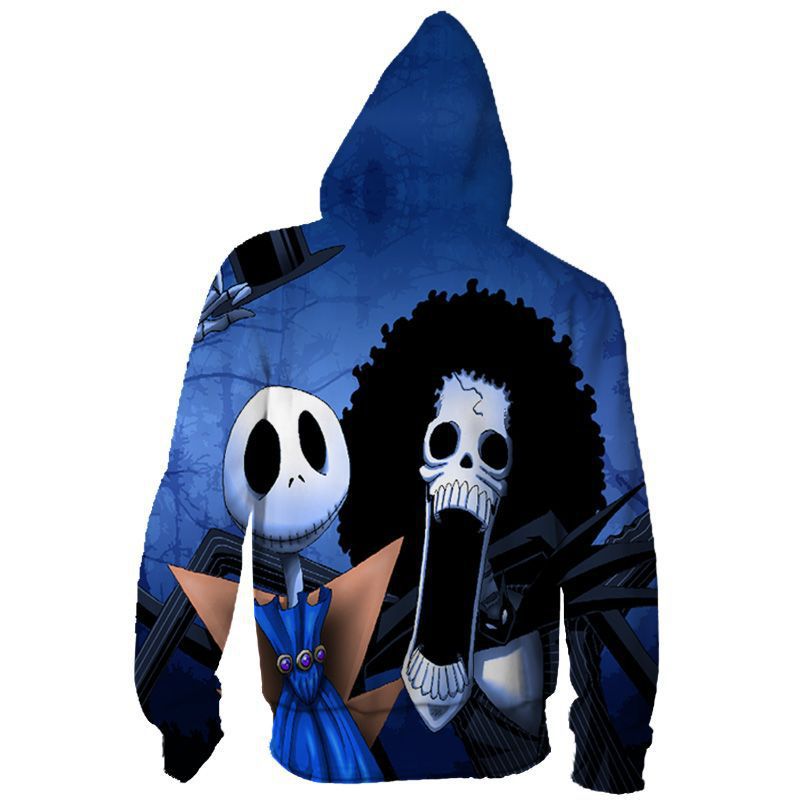 The Nightmare Before Christmas Men Women Casual Zipper Sweater Sweatshirt Jacket Coat