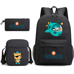The Octonauts Schoolbag Backpack Shoulder Bag Pencil Case set for Kids Students