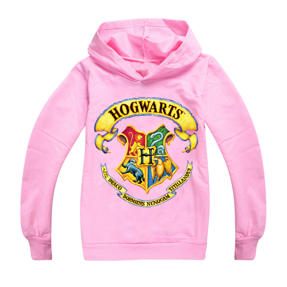 Hogwarts Casual Sweatshirt  Spring Autumn Hoodie for Kids