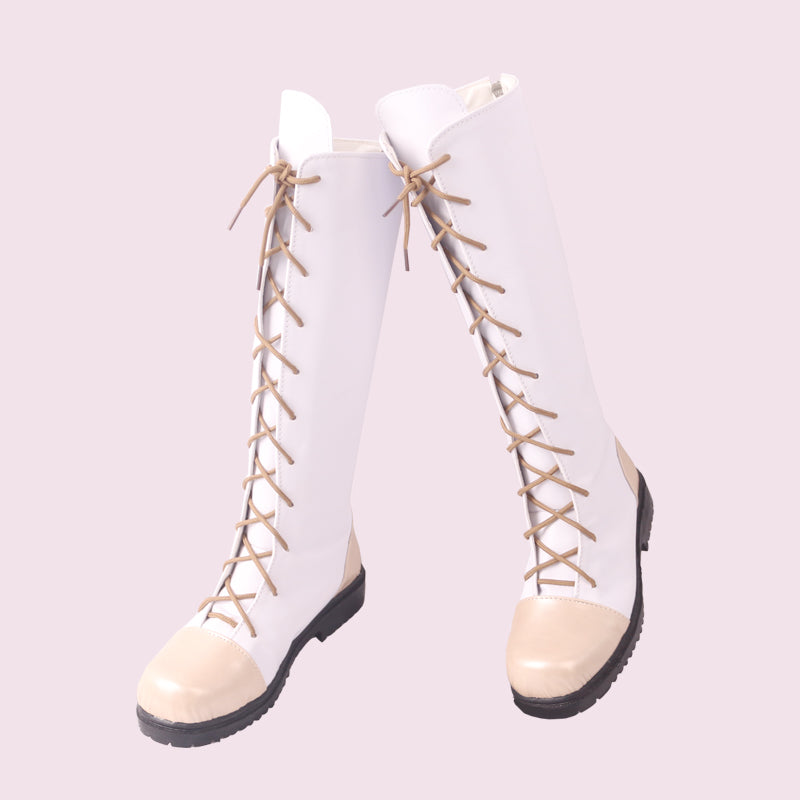 Tsuyuri Kanao Cosplay Shoes Boots Customized