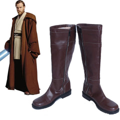 Star Wars Obi Wan Kenobi Cosplay Shoes Boots Customized