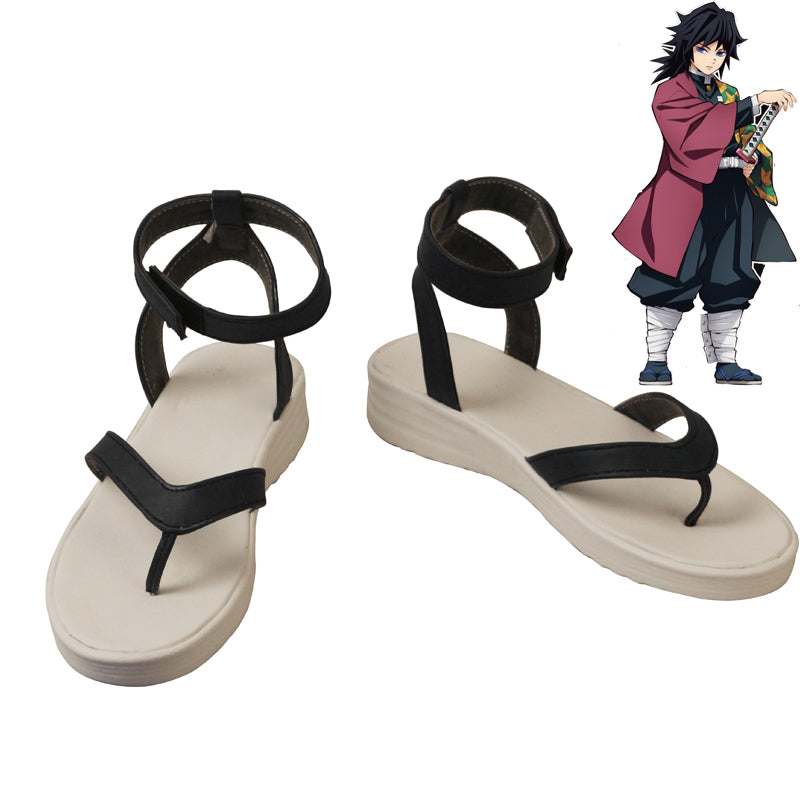 Tomioka Giyuu Cosplay Shoes Boots Customized