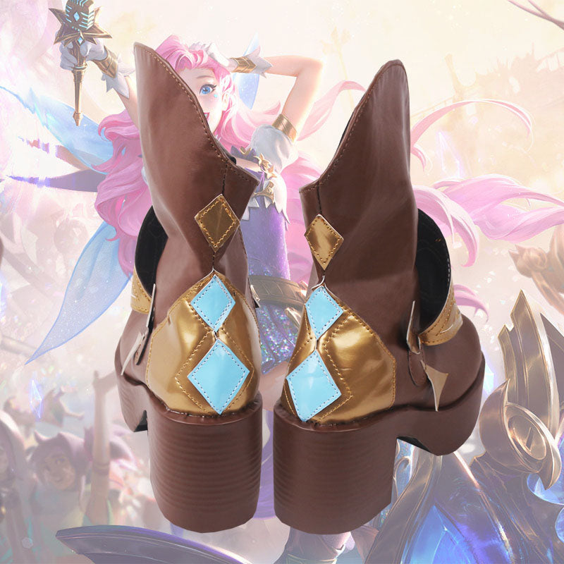 LOL Seraphine #1 Cosplay Shoes Boots Customized