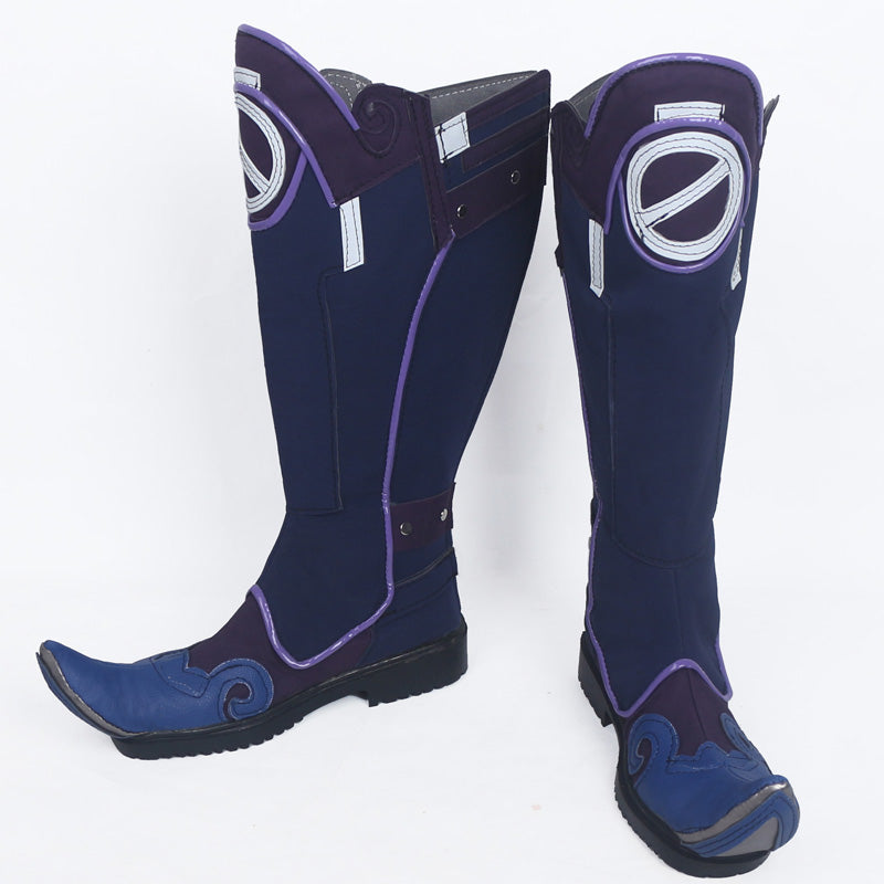 Overwatch Zombie Reinhardt Cosplay Shoes Boots Customized