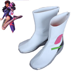 Overwatch D.va Cosplay Shoes Boots Customized