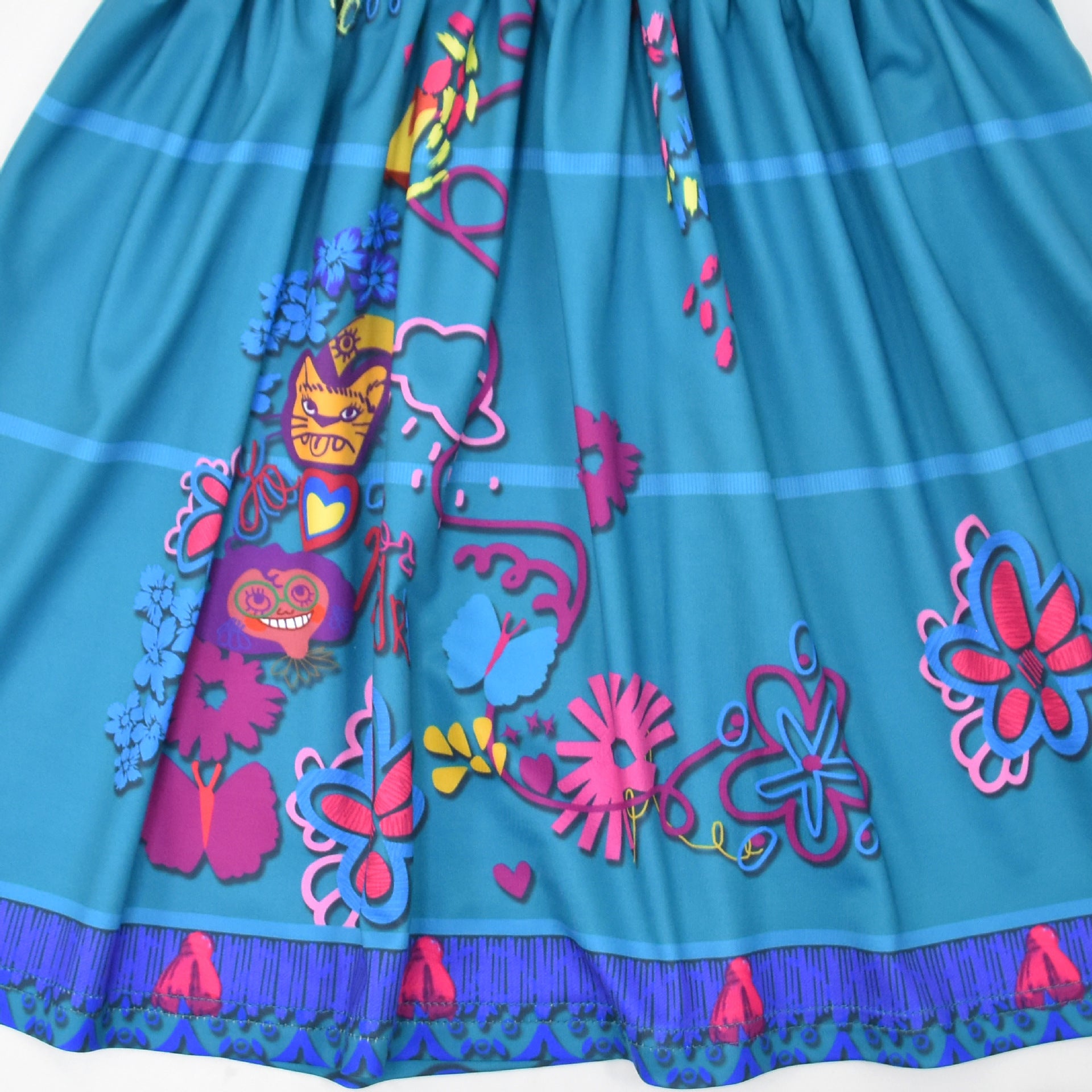 Encanto Cosplay Dress for Baby Girls Halloween Fancy Skirt