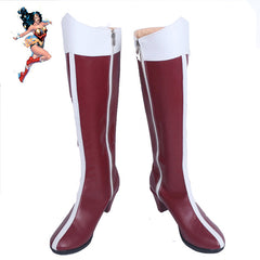 Wonder Woman Diana Prince #2 Cosplay Shoes Boots Customized