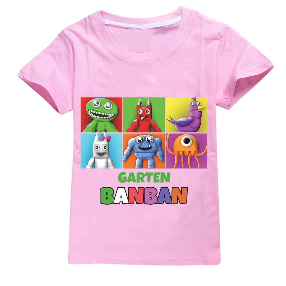 Garden of Banban Casual Sweatshirt Spring Autumn Short Sleeve T-Shirts for Kids