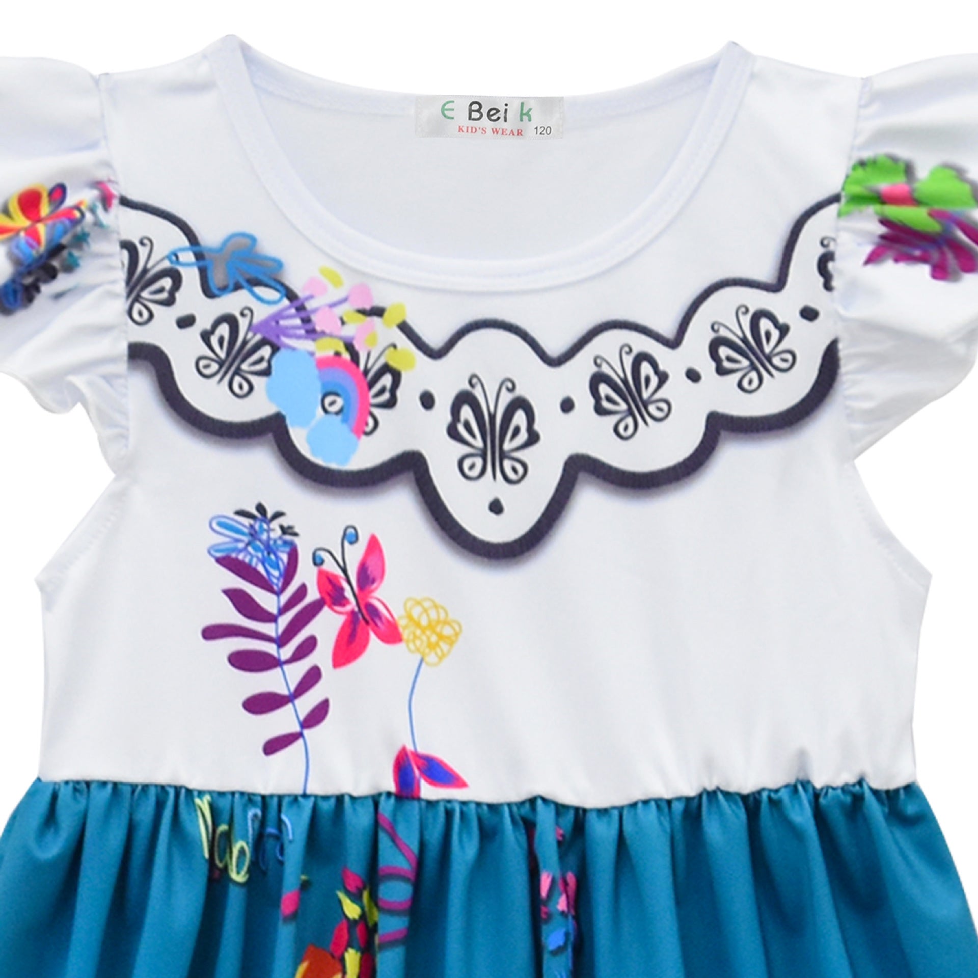 Encanto Cosplay Dress for Baby Girls Halloween Fancy Skirt
