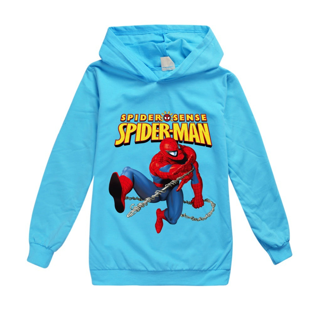 Spiderman Casual Sweatshirt  Spring Autumn Hoodie for Kids