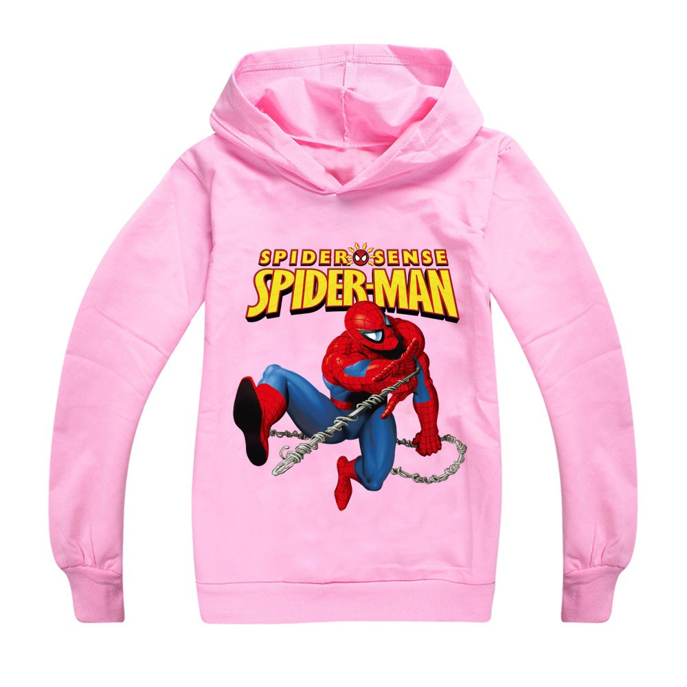 Spiderman Casual Sweatshirt  Spring Autumn Hoodie for Kids