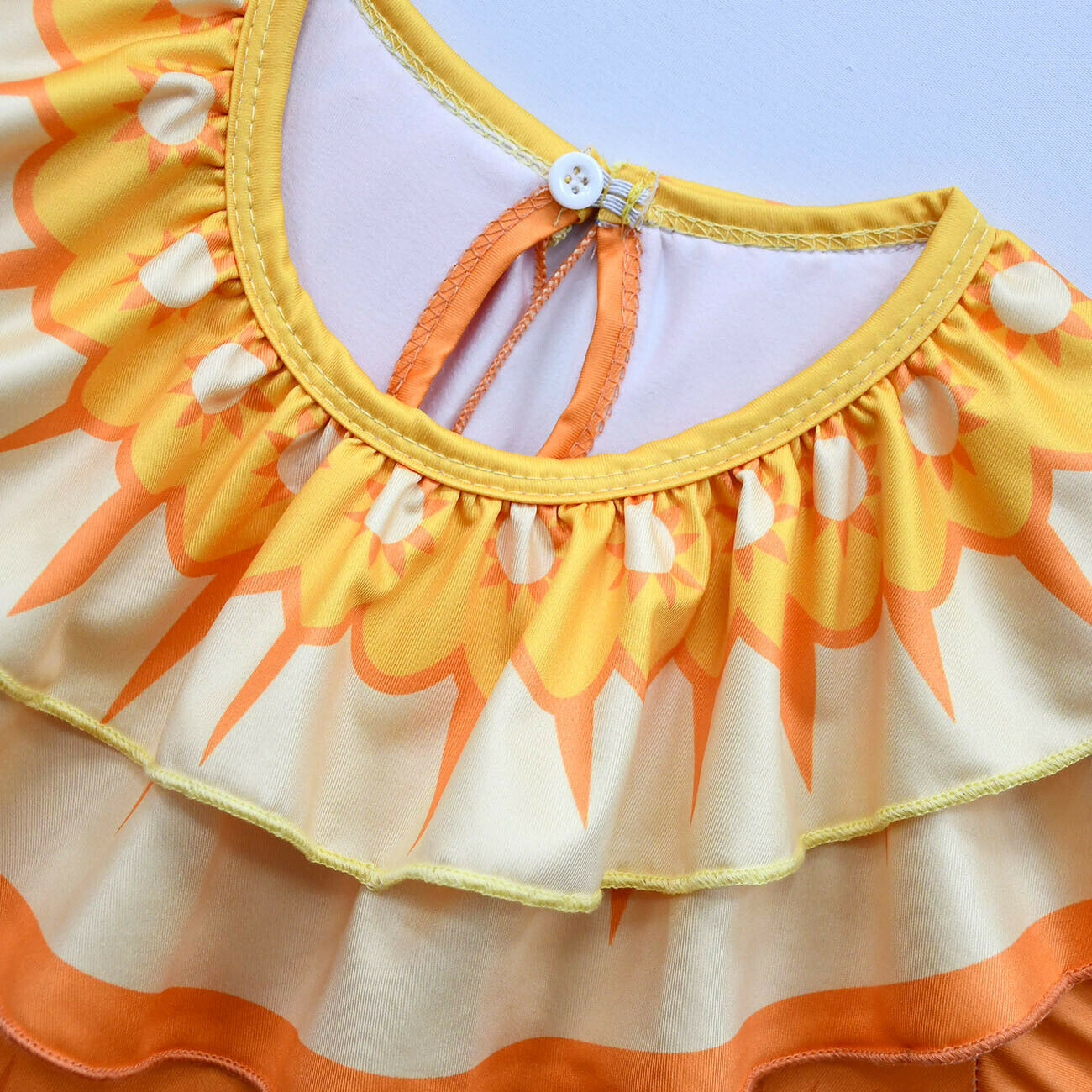Encanto Pepa Cosplay Dress with handbag for Baby Girls Halloween Fancy Skirt